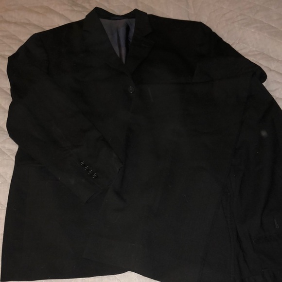 Men’s black 2 piece suit - Picture 1 of 6
